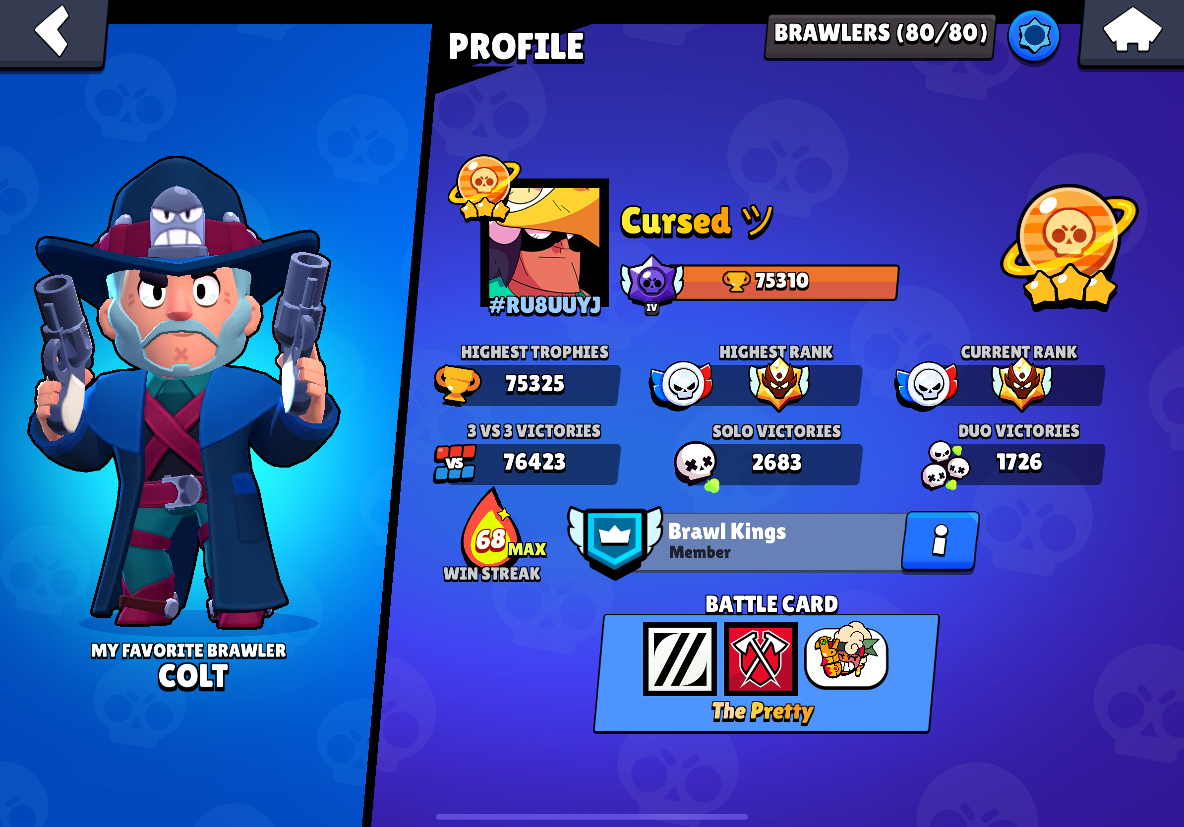 Brawl Stars profil