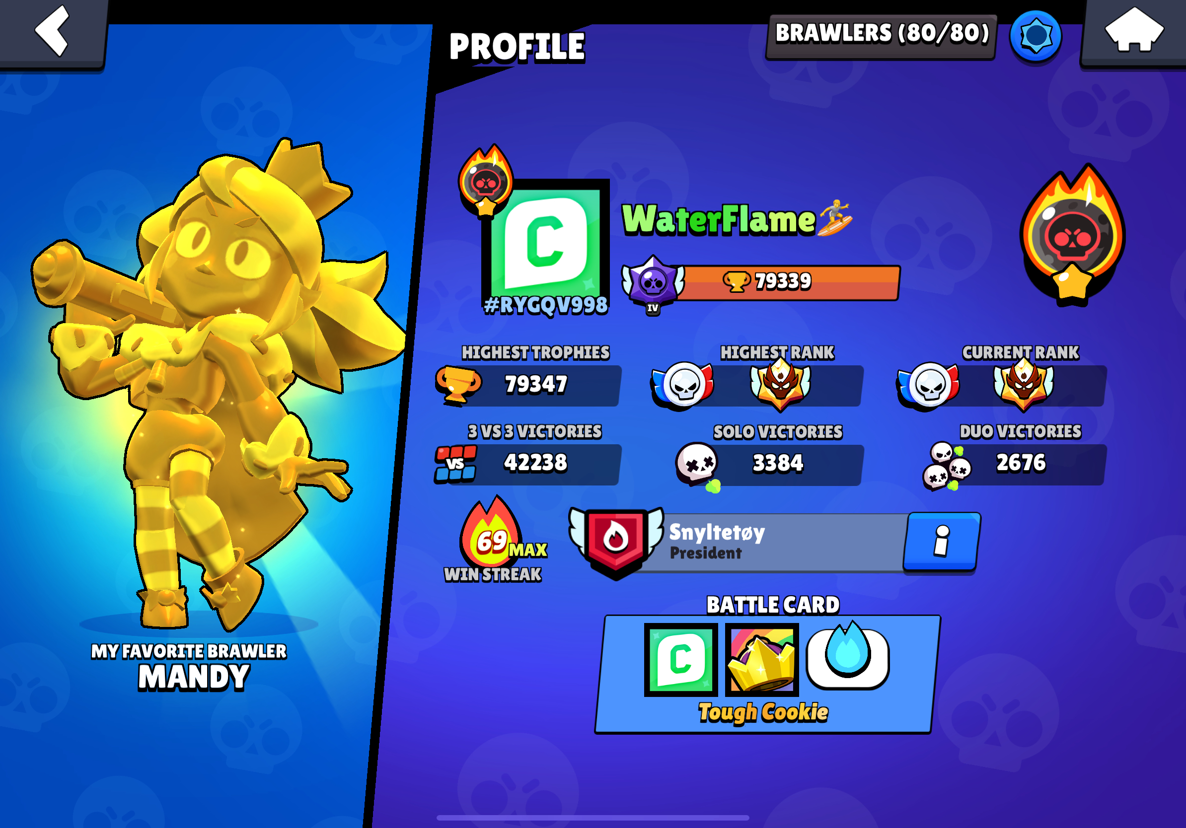 Brawl Stars profil